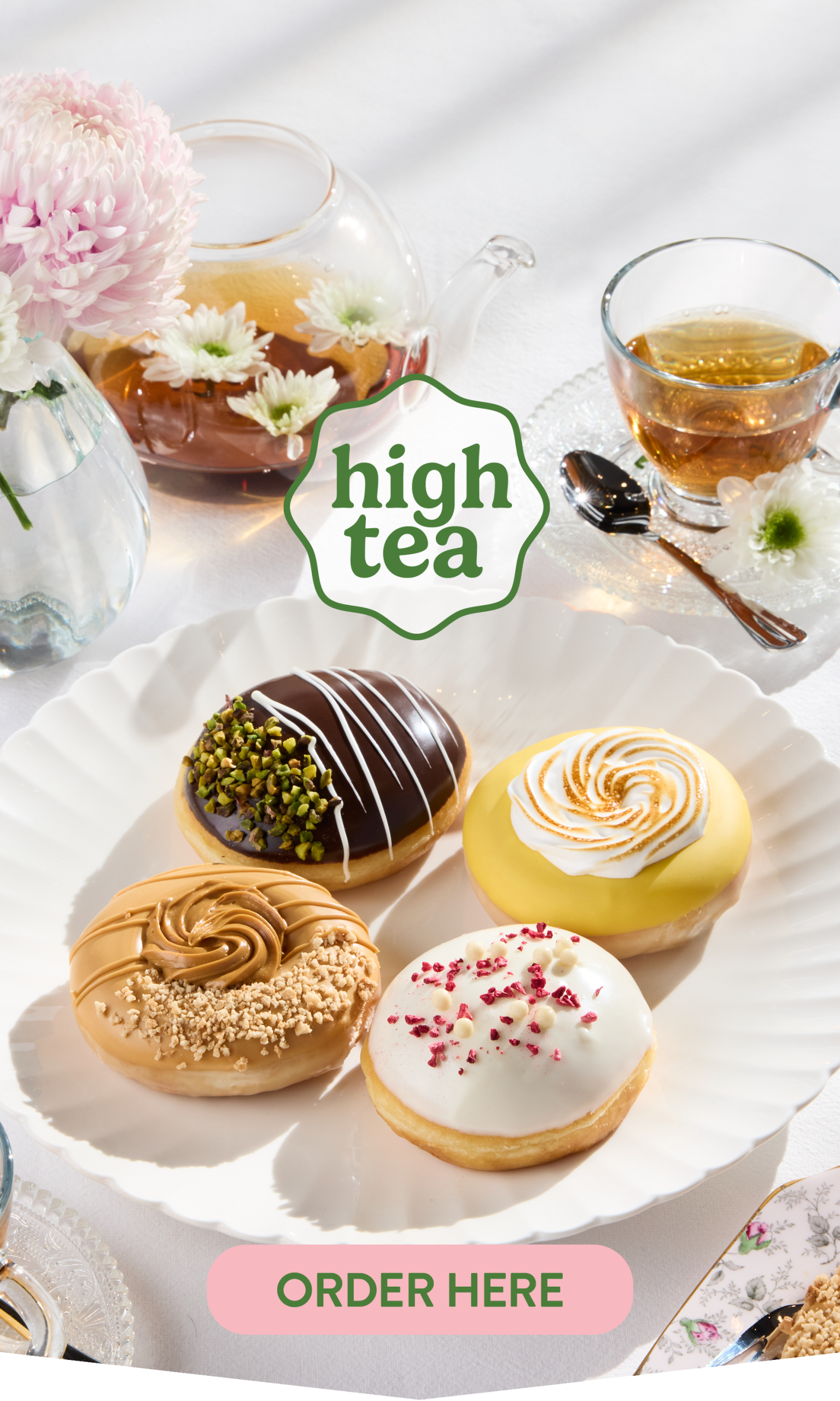 Krispy Kreme High Tea 2025 LTO - KK Website Mobile Banner 1800x3000px FINAL HERO